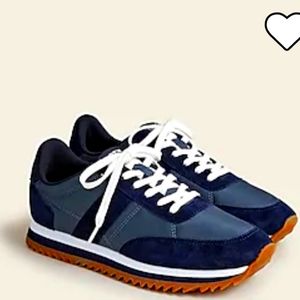 NIB J Crew navy sneakers